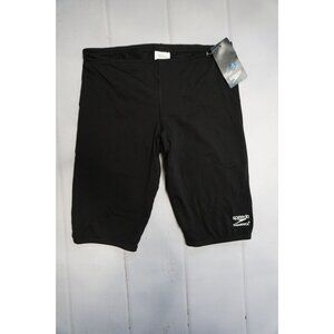 Speedo Mens Black Endurance+ Jammer Shorts - Size 30 NWT